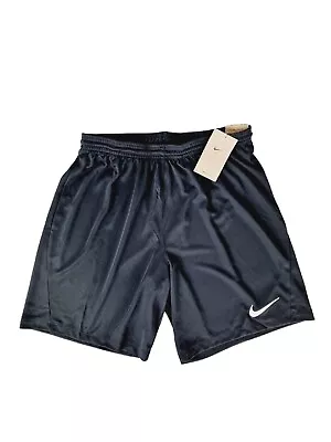 Nike Dri-Fit Men's Slim Fit Black Running Poly Shorts Large L • £13.99