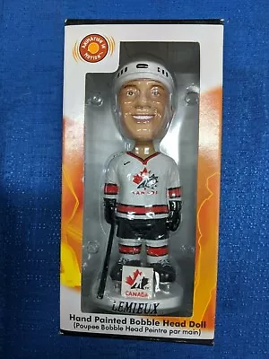 Nhl 2002 Olympics Team Canada Mario Lemieux Bobble Head Mib • $19.99