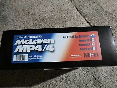 1/12 Mfh Mclaren Mp4/4 Ver A Kit-#k391 • $625