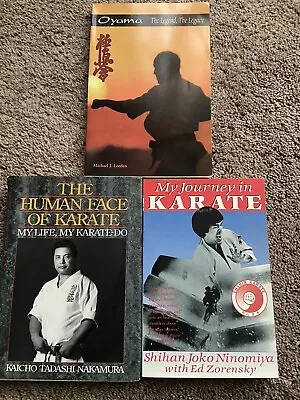 $44.99 • Buy Karate/Martial Arts Books: Mas Oyama, Tadashi Nakamura, Joko Ninomiya