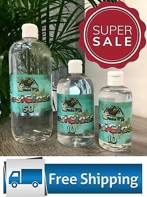 £29.75 • Buy ResiGlass 50 - 2 Part Superior Glass Clear Epoxy Casting Resin Deep Pour