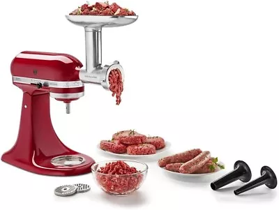 KitchenAid Metal Food Grinder Attachment - KSMMGA • $69.99