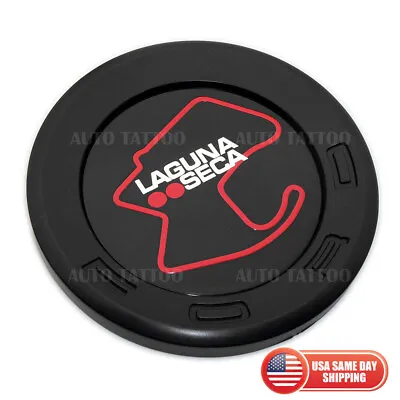 For Ford Mustang LAGUNA SECA Emblem Badge Trunk Decklid Replace Black 5.9 /15cm • $29.99