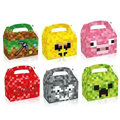 $15.99 • Buy Minecraft Party Candy Lolly Gift Box 12pcs Pack Party Supplies
