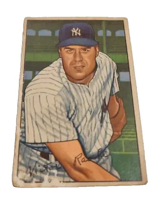 1952 Bowman #37 Vic Raschi Yankees • $10