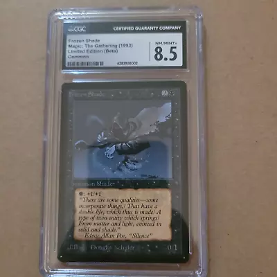 MTG Beta Frozen Shade CGC 8.5 NM Mint Limited Old School 1993 Graded English • $39.94