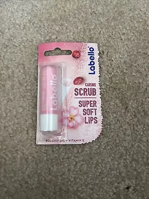 Labello Caring Lip Scrub For Soft Lips Rosehip Oil  4.8g • $21.80