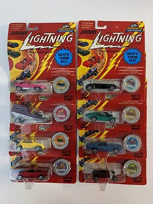 1993 Johnny Lightning  The Challengers  Lot Of 8 Original Replicas #101-108 • $39