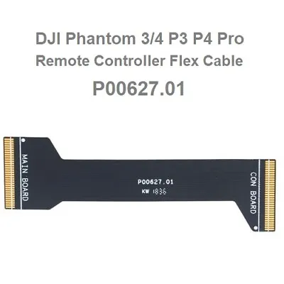 $17.34 • Buy DJI Phantom 3/4 P3 P4 Pro Remote Controller To Main Baord Flex Cable P00627.01