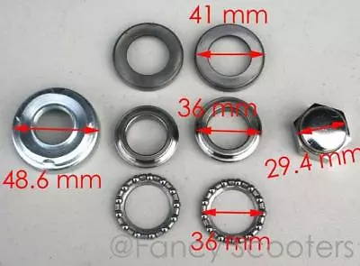 Lifanssrcoolstertaotaoroketa Pitdirt Bike Center Post Bearing Set (8 Pcs) • $14.96