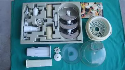 Magimix 4100 Food Processor 18 Pieces Accessories /book • $120