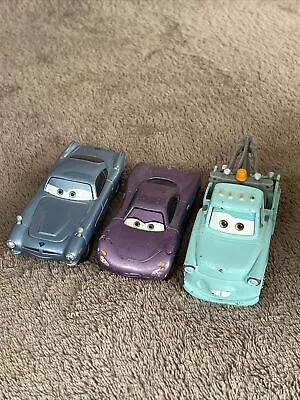 Disney Pixar Cars Brand New MaterFinn McMissile & Holley Shiftwell Diecast 1:55 • £24.99