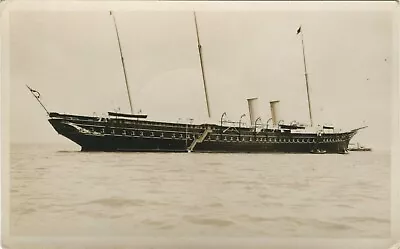 HMY VICTORIA & ALBERT YACHT QUEEN VICTORIA - Royalty Shipping Postcard • £8