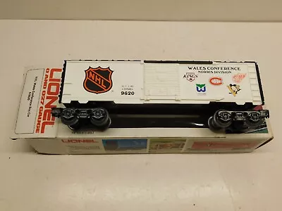 Lionel Train O Gauge Box Car - NHL Wales Conference Box Car 6-9620 • $11