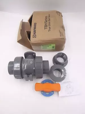 2  Pvc Tbh Series Ball Valve Soc/thd Ends Fpm Seals • $150.99