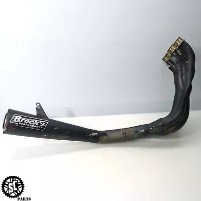 09-14 Yamaha Yzf R1 Brocks Full Exhaust Slip On Short Meg Y39 • $475