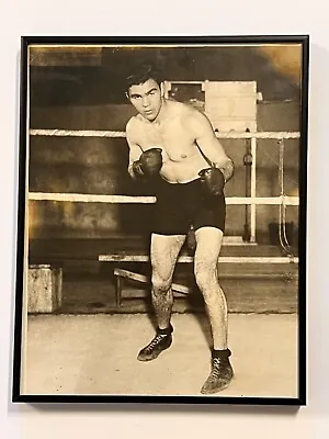 Vintage Original Photograph Of Heavyweight Boxer Max Schmeling; Framed; 1930's • $130