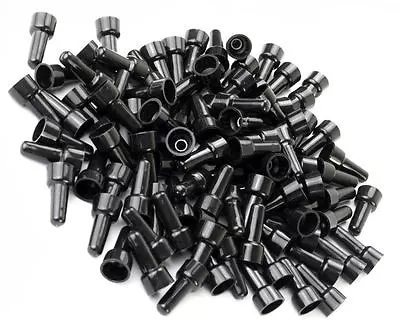 100 PCS PACK PC 16-14 AWG Gauge Black Closed End Crimp Cap CAPS Wire UL Approved • $6.95