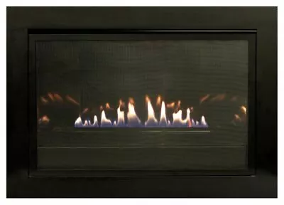 Empire White Mountain Loft Vent Free Fireplace Insert Medium IP Black Liner LP • $2539.99