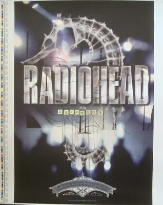 $250 • Buy RADIOHEAD 2006 BERKELEY Concert Poster REX RAY Mint Printer's Proof