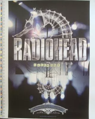 $250 • Buy RADIOHEAD 2006 BERKELEY Concert Poster REX RAY Mint Printer's Proof