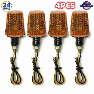 4PCS Motorcycle Turn Signals For Honda Nighthawk 250 650 750 Shadow VT750 VT1100 • $16.29