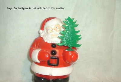 REPLACEMENT PLASTIC TREE For HAND OF VINTAGE CHRISTMAS  ROYAL SANTA Or SNOWMAN   • $29.99