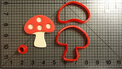 Mushroom Cookie Cutter Set • $6.50