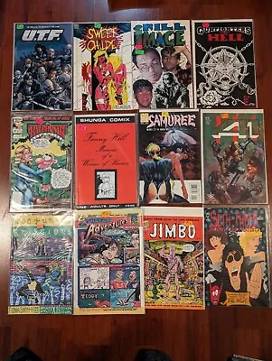 Assorted Adult Comic Books 40 Mature Erotic Independent Lot • $59.99