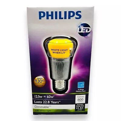 Philips Endura LED 12.5W A19 2700K Dimmable Light 800 Lumen LED Light Bulb • $22