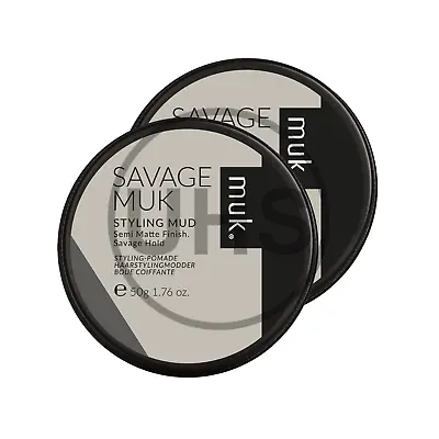 2 X Muk Savage Muk Styling Mud - 95g | AUS SELLER • $49.95