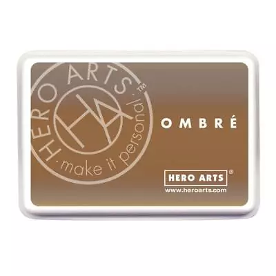 Hero Arts OMBRE AF311 Ombre Ink Pad Sand To Chocolate Brown Multi Color Dye Ink • $12.85