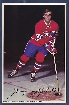 1971-72 Canadiens Postcards #9 Guy Lafleur - Montreal Canadiens • $29.99