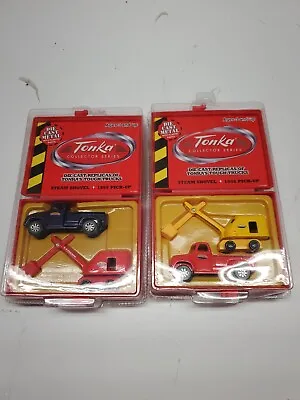 Tonka Collector Series Diecast Steam Shovel & 1956 Pick-Up Truck (LOT OF 2) • $34.25