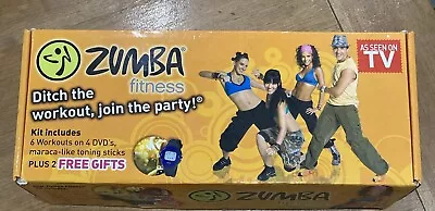 Zumba Fitness Kit 4 DVDs & 4 Toning Sticks /No Watch • $20