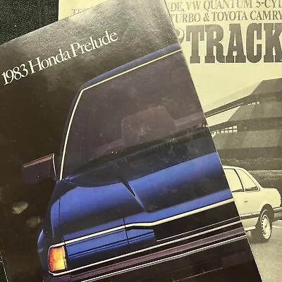 1983 HONDA PRELUDE BROCHURE 80s Road & Track Review Reprint Incl. Automotive • $60