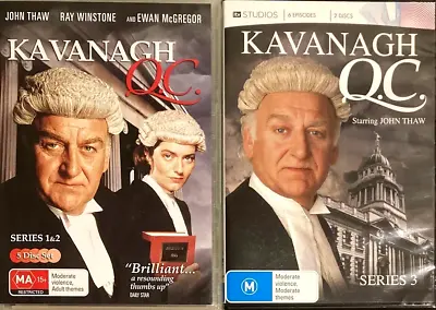 Kavanagh QC : Seasons 1 - 3 (DVD 2008 7-Disc Set)  John Thaw • £14.87