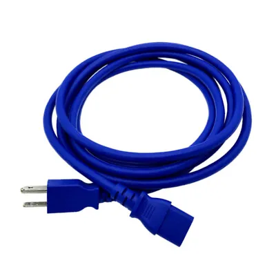 10' Blue Power Cord For AKAI MPC1000 MPC4000 MPC2000 MPC2000XL • $13.78
