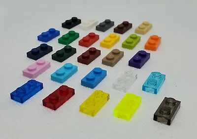$0.99 • Buy LEGO Parts Plate 1 X 2 1x2 3023 6225 28653 [12 Pieces] Choose Color