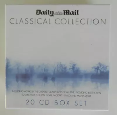 Daily Mail Classical Collection 20 CD Boxset Beethoven Mozart Vivaldi Elgar • £9.49