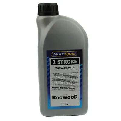 2 Two Stroke Engine Oil 1L Litre For Chainsaw Strimmer Brushcutter Cut Off Saw • £8.50