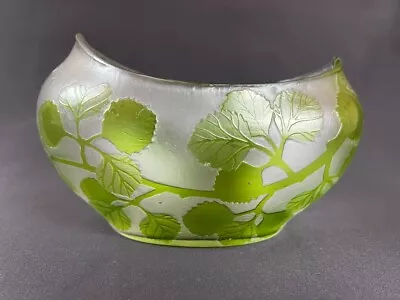 Art Nouveau Cup In Glass Paste In The Taste Of Émile Gallé • £188.36