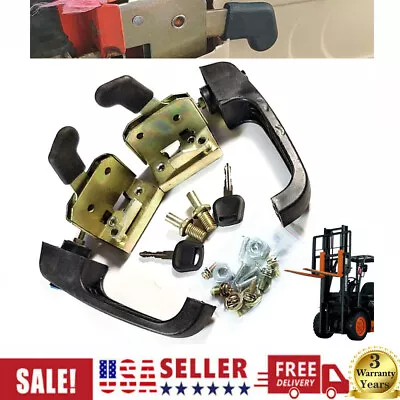 Universal Tractor And Heavy Equipment Locking Door Lock Handle Loader Door NEW • $17.08