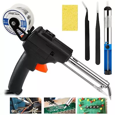 Soldering Gun Iron Kit Automatic 110v Micro Solder Guns Irons For Electronics... • $33.01