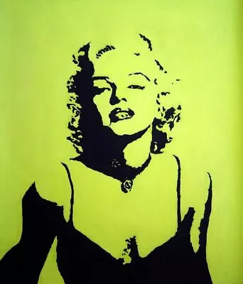 24x20 American Beauty Marilyn Monroe Oil Painting Pop Art Portrait Celebrity • $61