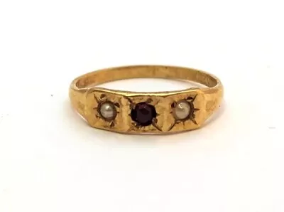 Victorian Baby Ring In 10K Gold 1900's Vintage Jewelry Antique Jewelry • $65