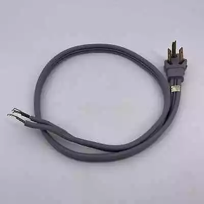 Range / Dryer Power Supply Cord 4 Ft Model E72389-F Gray 3 Prong Replacement • $11.08