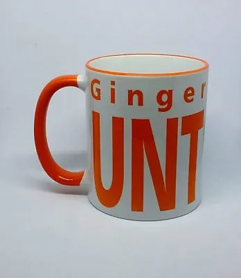 Personalised Rude Gingercunt Funny Coffee Mug Fabulous-miserable-noseycunt Funny • £10.99