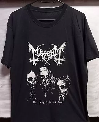 Mayhem Buried By Time And Dust Black Metal Short Sleeve T Shirt NH9651 • $16.99