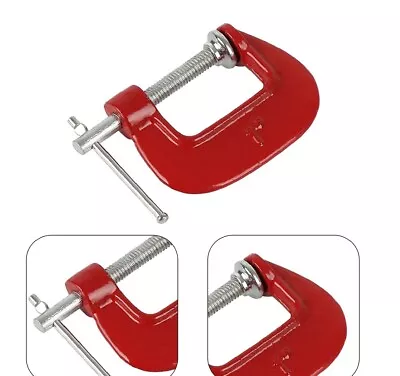 2pc-pack Heavy Duty Cast Iron G C Welding Clamp Grip 1 -120gm 2 -220gm 3 -720gm • $23